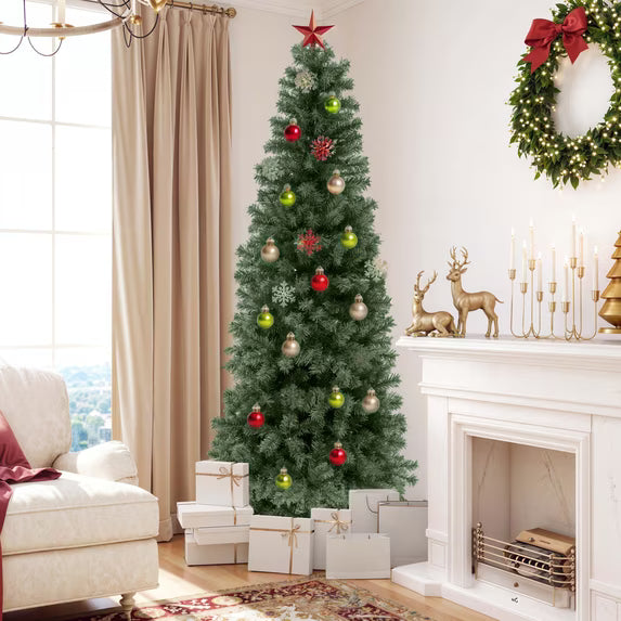 ModFusion 6 ft pre-lit pencil Christmas tree - view 2