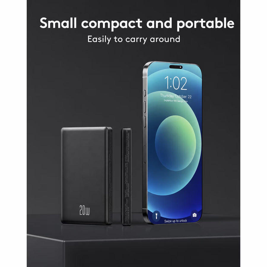 Btootos ultra slim 10000mAh magnetic power bank, black - view 6
