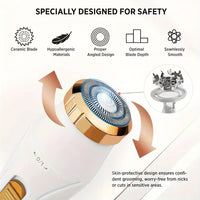 USB Painless Shaver Portable Epilator 3 in 1 Lady Hair Remover