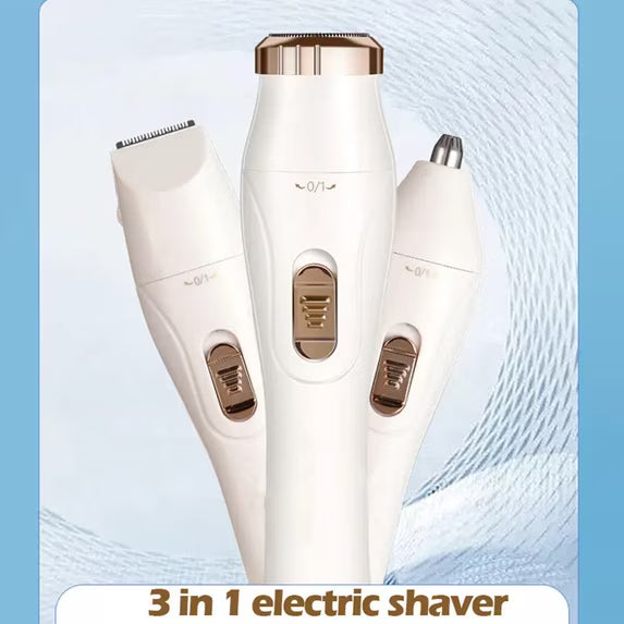 USB Painless Shaver Portable Epilator 3 in 1 Lady Hair Remover