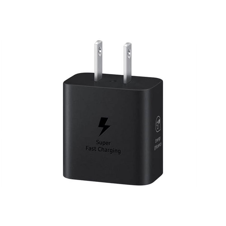 Samsung 25W USB-C super fast wall charger, black - view 4
