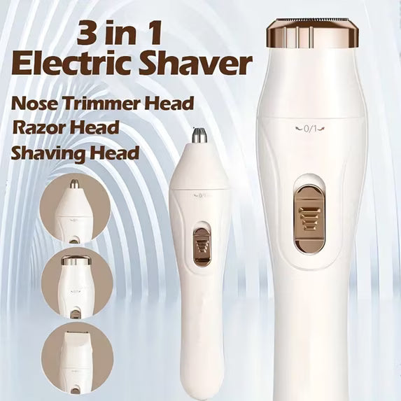 USB Painless Shaver Portable Epilator 3 in 1 Lady Hair Remover