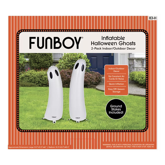 FUNBOY inflatable ghost Halloween decorations, 2-pack - view 6